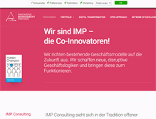 Tablet Screenshot of impconsulting.com